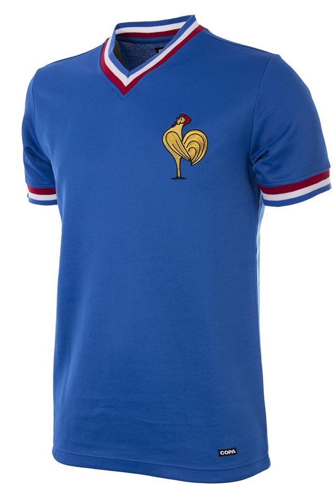 Camisa I Seleção da França 1971 Retro